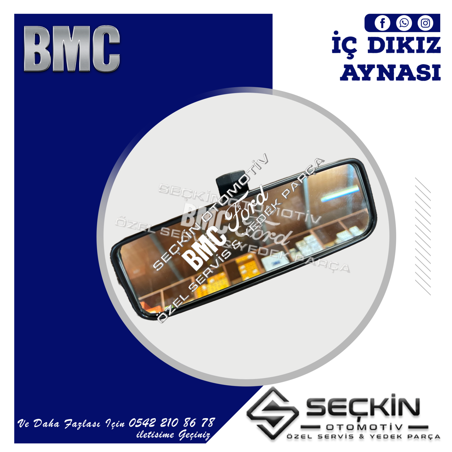 Bmc Megastar İç Dikiz Ayna