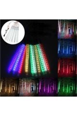 Meteor Yağmur Led Takımı-dekoratif Işık Akar Led Dış Mekan-10lu