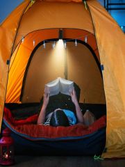 Portatif Askılı 3 Kademeli Şarjlı Kamp Bahçe Araç Ev Araç Outdoor Işıldak Aydınlatma Led Lamba