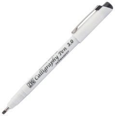 ZIG KALİGRAFİ KALEMİ PERMANENT 3,0MM PCA-310 SİYAH