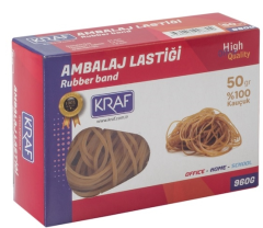 KRAF AMBALAJ LASTİĞİ %100 KAUÇUK 50g 960G