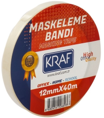 KRAF MASKELEME BANDI 12MMX40M 4012G