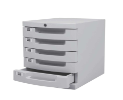 KRAF EVRAK RAFI KİLİTLİ   5 ÇEKMECE 215G
