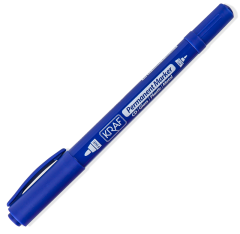 KRAF ASETAT KALEMİ TWIN ÇİFT UÇLU 250G MAVİ