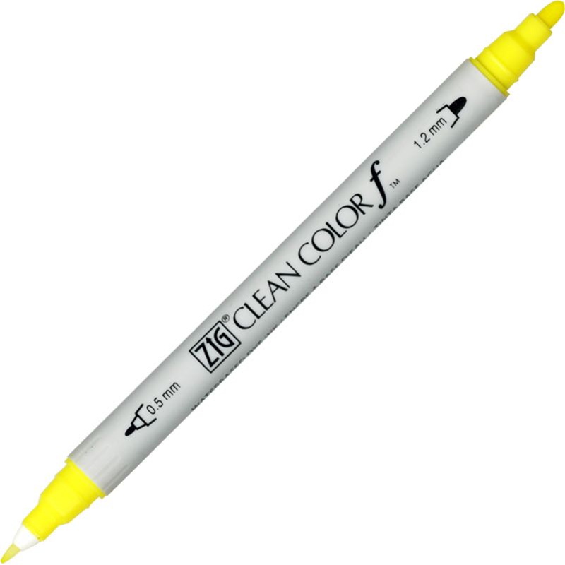 ZIG CLEAN COLOR F TCS-6000T 051 LEMON YELLOW