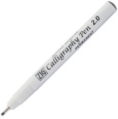 ZIG KALİGRAFİ KALEMİ PERMANENT 2,0MM PCA-210 SİYAH
