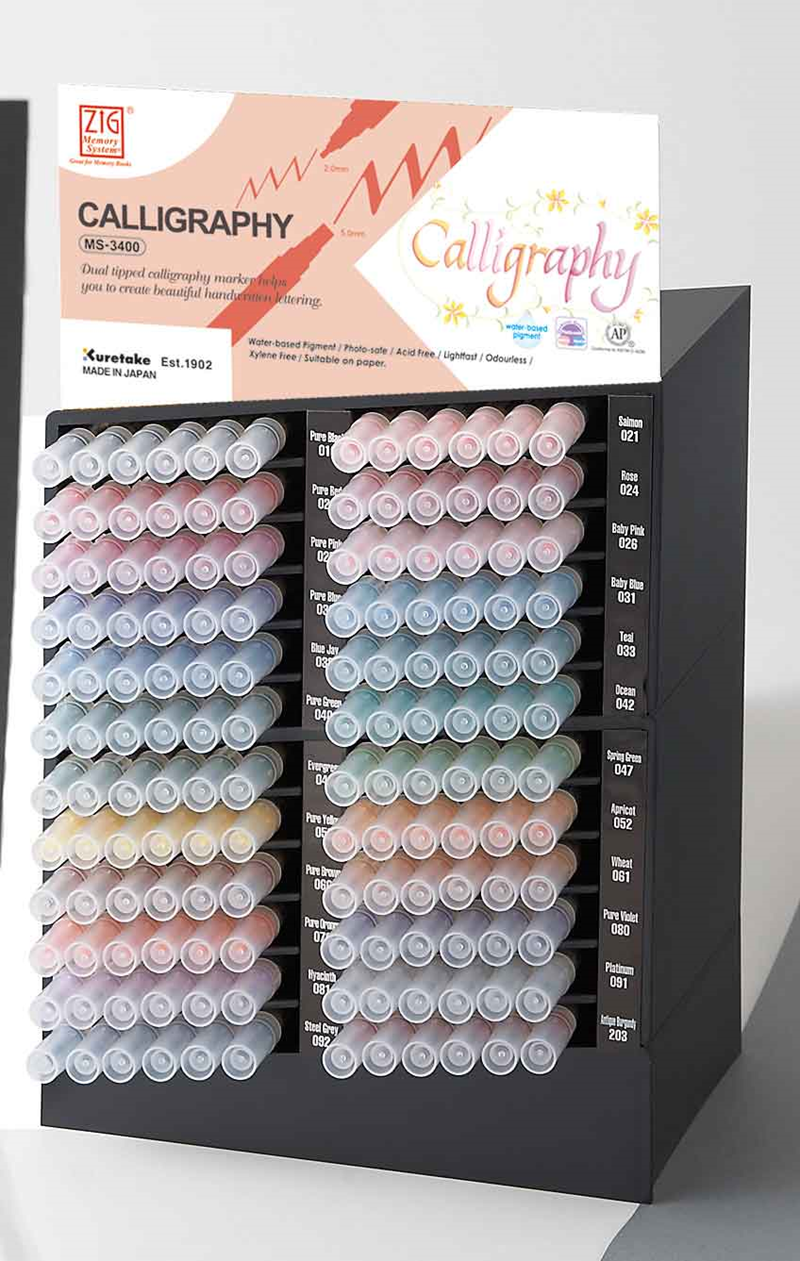 ZIG KALİGRAFİ KALEMİ MS-3400/DP12 144 LÜ