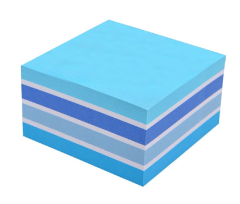 KRAF YAPIŞKANLI NOT KAĞIDI KÜP 76X76 400YP PASTEL BLUE 7676BL