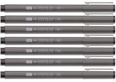 KRAF DRAWING PEN - ÇİZİM KALEMİ 7 Lİ SET 222