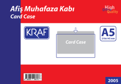 KRAF AFİŞ MUHAFAZA KABI A5 2005