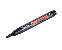 KRAF PERMANENT MARKÖR YUVARLAK UC 220 SİYAH
