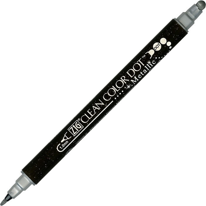 ZIG CLEAN COLOR DOT METALİK TC-8100 102 SİLVER
