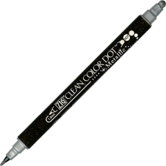 ZIG CLEAN COLOR DOT METALİK TC-8100 102 SİLVER