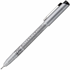 ZIG ÇİZİM KALEMİ MILLENIUM MS-08 0.65MM SİYAH