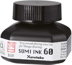ZIG MANGAKA SUMI MÜREKKEP SİYAH 60ML CNCE103-6