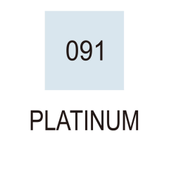 ZIG CLEAN COLOR DOT TC-6100 091 PLATINUM