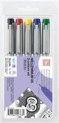 ZIG ÇİZİM KALEMİ MILLENIUM MS-05/5V 0.45MM 5 Lİ