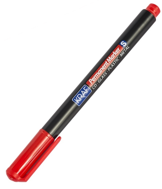 KRAF ASETAT KALEMİ OHP PLUS 290 (S) KIRMIZI