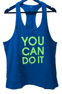 Top Glory YouCan Fitness Gym Tank Top Sporcu Atleti