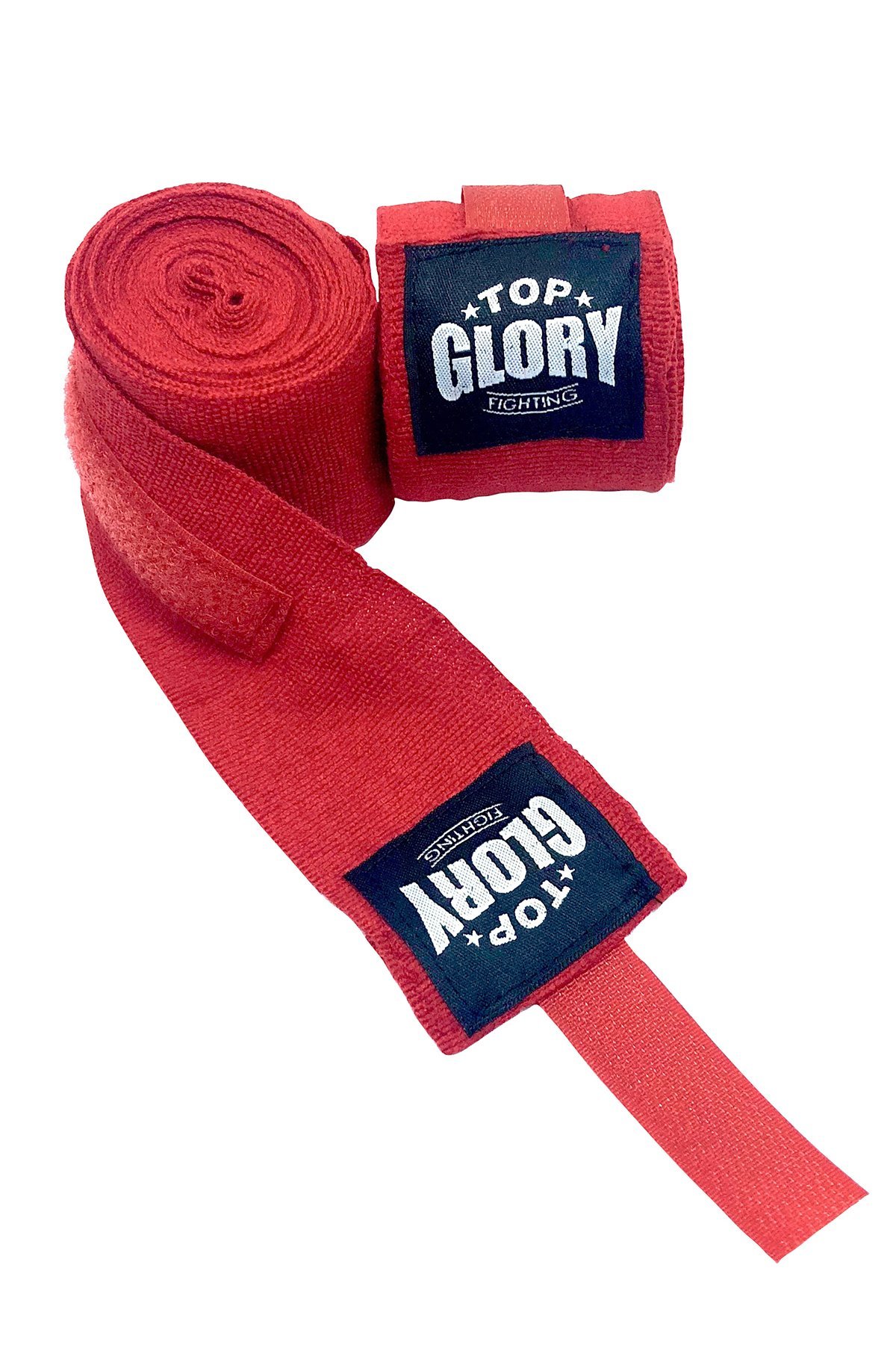 TOP GLORY Kırmızı Kick Boks, Muay Thai, Boks bandajı