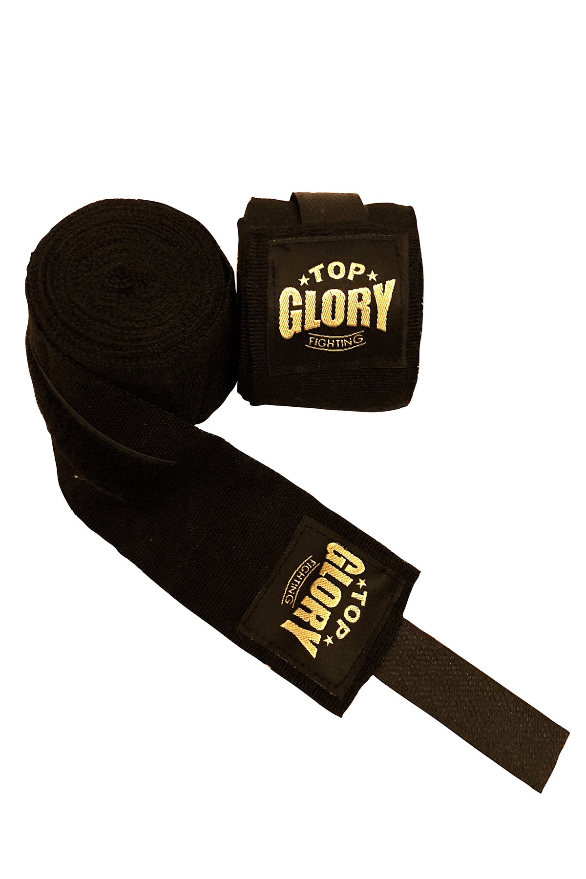 TOP GLORY Siyah  Kick Boks, Muay Thai, Boks bandajı