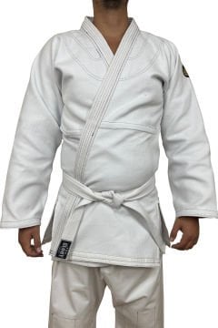 Top Glory Jiu Jitsu Gi Gri Dikiş Detaylı