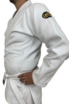 Top Glory Jiu Jitsu Gi Gri Dikiş Detaylı