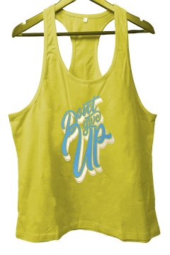 TOP GLORY DontGiveUp Fitness Gym Tank Top Sporcu Atleti