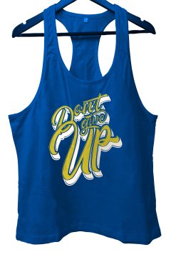 TOP GLORY DontGiveUp2 Fitness Gym Tank Top Sporcu Atleti