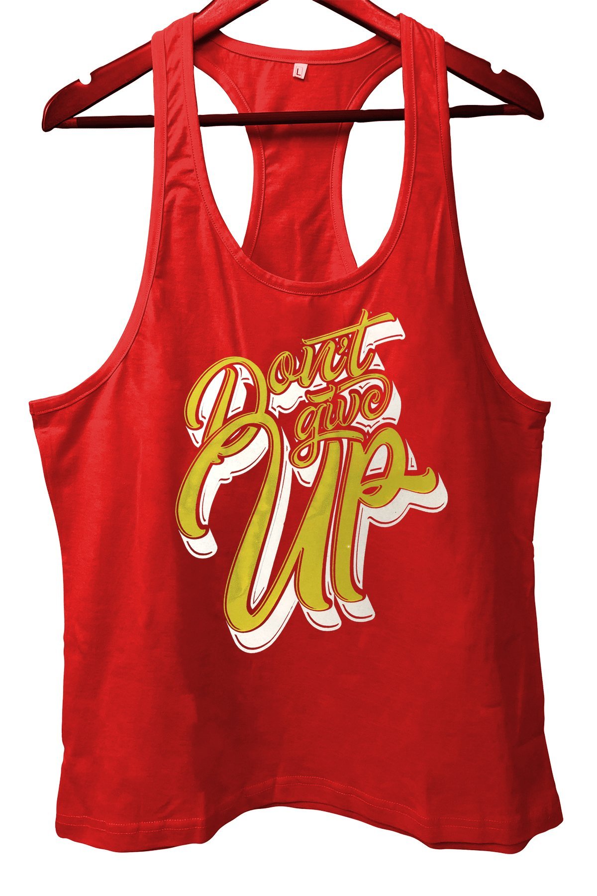 TOP GLORY DontGiveUp2 Fitness Gym Tank Top Sporcu Atleti