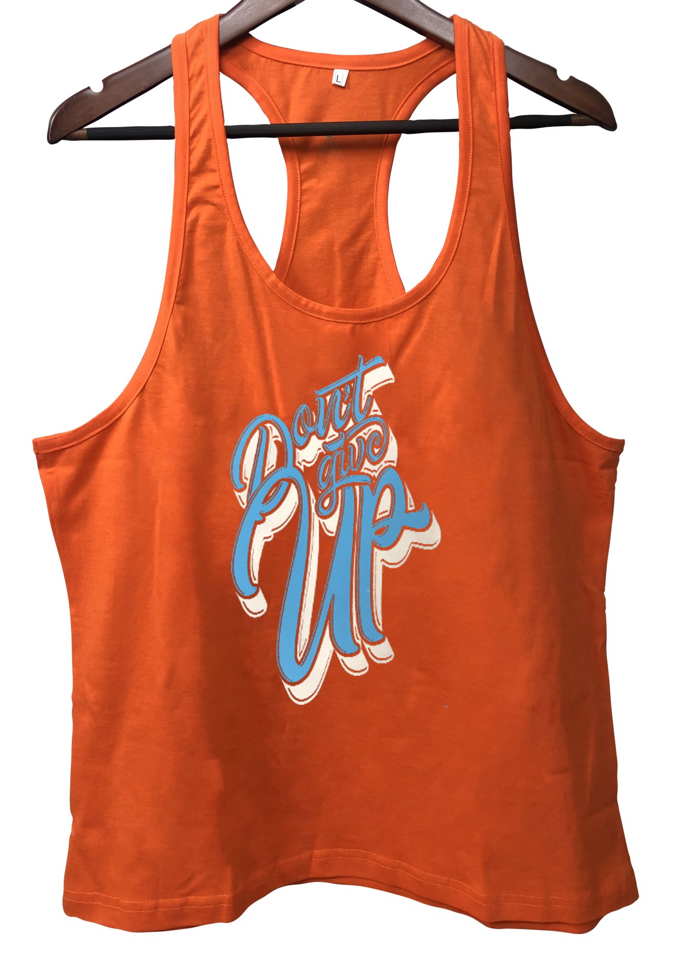 TOP GLORY DontGiveUp Fitness Gym Tank Top Sporcu Atleti