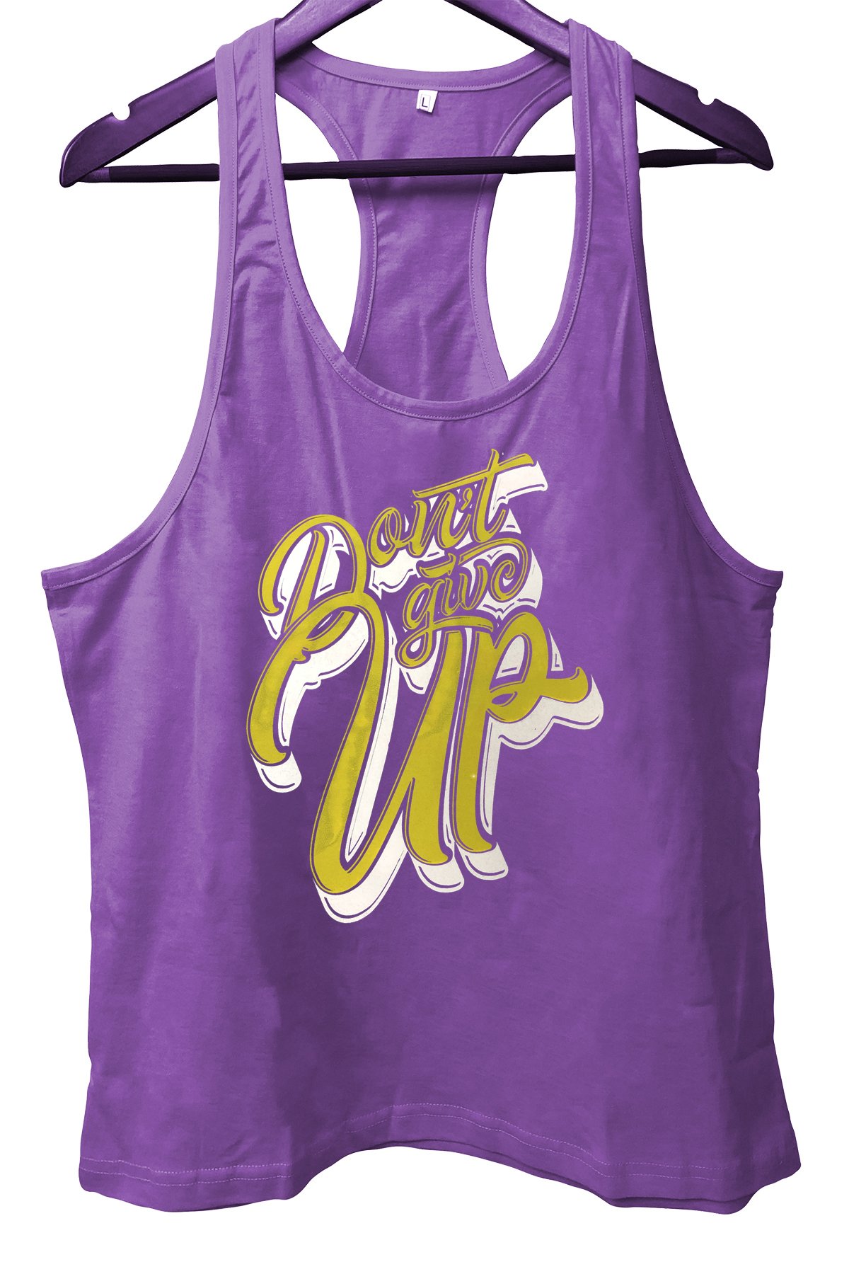 TOP GLORY DontGiveUp2 Fitness Gym Tank Top Sporcu Atleti