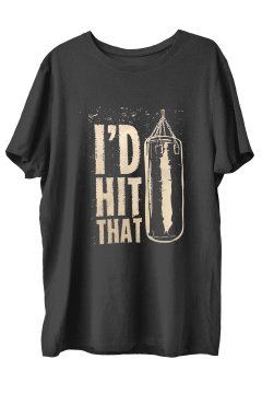 TOP GLORY Boks  Baskılı Penye Boks  Sporcu T-shirt