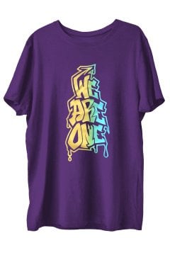 TOP GLORY Weareone2X  Baskılı Penye Boks  Sporcu T-shirt