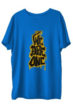 TOP GLORY Weareone2  Baskılı Penye  Sporcu T-shirt