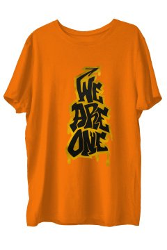 TOP GLORY Weareone2  Baskılı Penye  Sporcu T-shirt