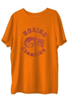TOP GLORY BoxingK  Baskılı Penye Boks  Sporcu T-shirt