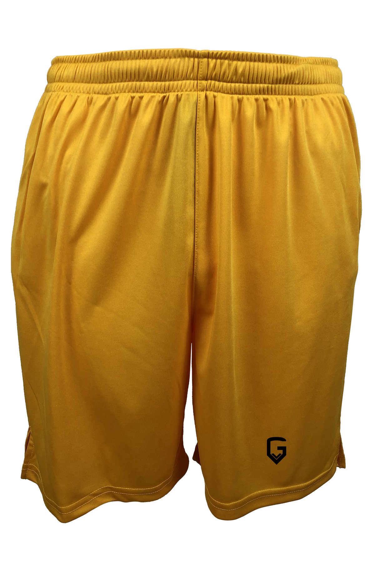 TOP GLORY Fitness Şort Spor Şortu Sarı