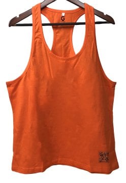 TOP GLORY Basic  Turuncu Fitness Gym Tank Top Sporcu Atleti
