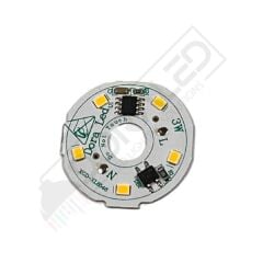 220Volt 3Watt Smd 5630 Ledli Led Modül Beyaz 10mm Delik Çaplı 220V 3W Avize Ledi 34mm(3 Adet)