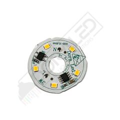 220Volt 3Watt Smd 5630 Ledli Led Modül Beyaz 10mm Delik Çaplı 220V 3W Avize Ledi 34mm(3 Adet)