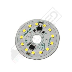 220Volt 7Watt Smd 5630 Ledli Led Modül 10mm Delik Çaplı Beyaz 220V 7W Avize Ledi 44MM(3 Adet)