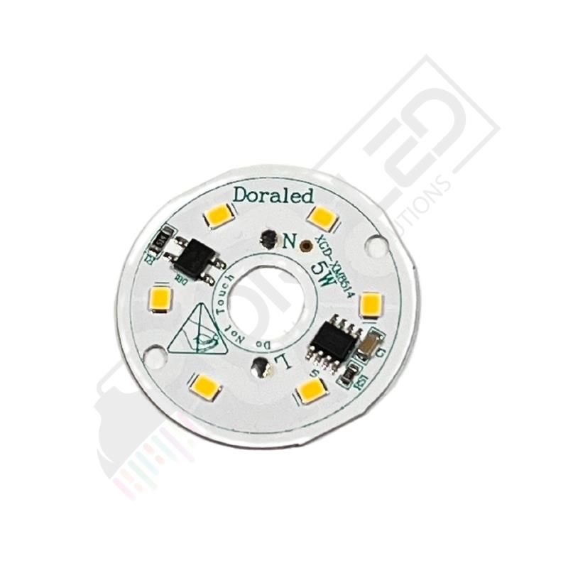 220 Volt 5 Watt Smd 5630 Ledli Led Modül Gün Işığı 10mm Delik Çaplı 220V 7W Avize Ledi 44mm(3 Adet)