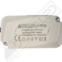 8-12X1W 350Ma 25-42V Power Led Driver IP20 Power Led Sürücü