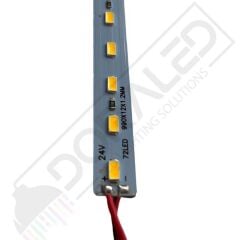 24 Volt BANTLI 5730 24 V Led Bar Alüminyum Çubuk Led 72 Ledli Günışığı 3000-3200K