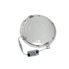 Sıvaaltı Beyaz (Gömme) Led Panel-Spot Lamba Işık Gücü:18W Dış Çap:22 cm Delik Çap:20,5 cm