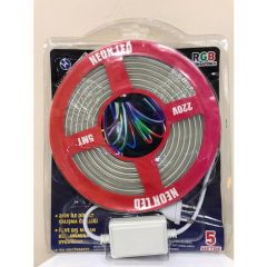 NEON RGB LED ÇİFT TARAFLI 220 VOLT 5 METRE