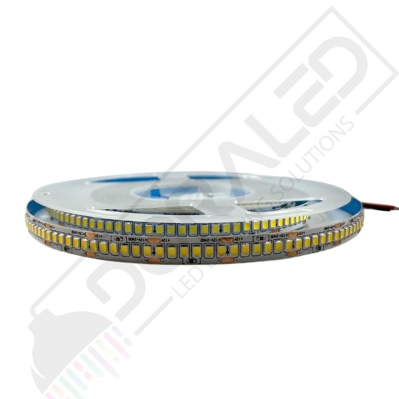 240 Ledli Sık Ledli 12V Natural Beyaz 4000K Şerit Led IP20 (5Metre)