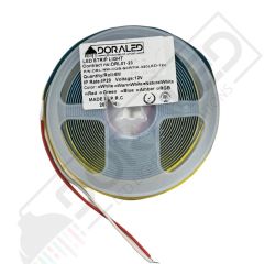 12V 8MM Esnek Cob Şerit Led Natural Beyaz 320 Ledli IP20 5M