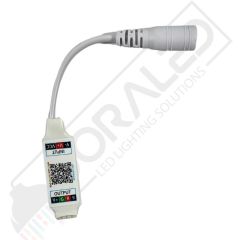 Bluetooth Cep Telefonundan RGB Şerit LED Kontrol Modülü 6A 5-24V